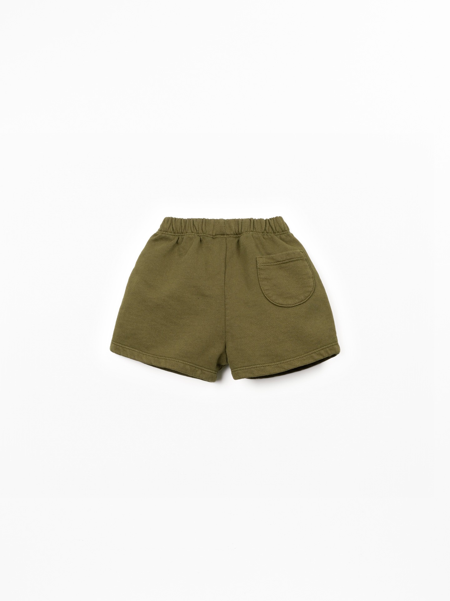 Shorts in jersey con disegno