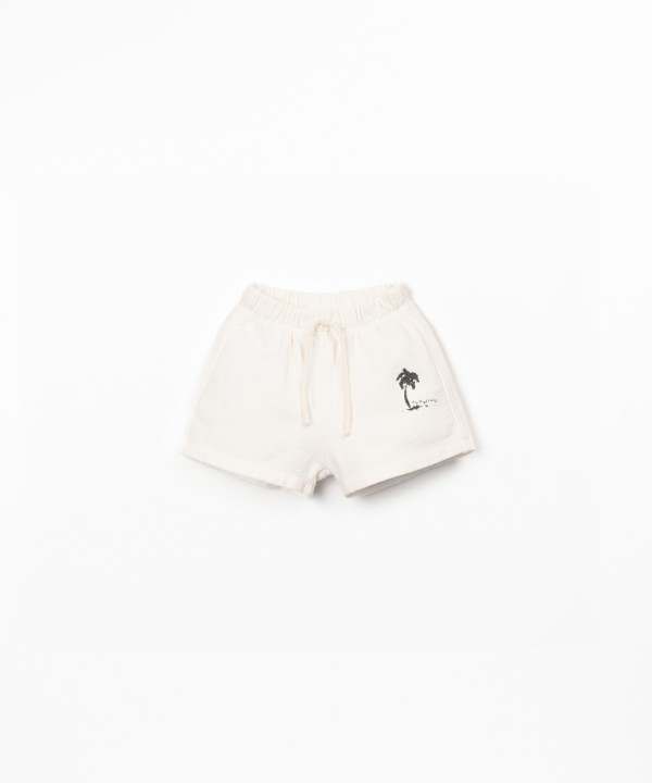 Jersey shorts with print