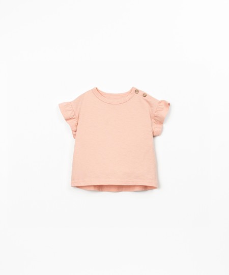 Organic and recycled cotton jersey t-shirt