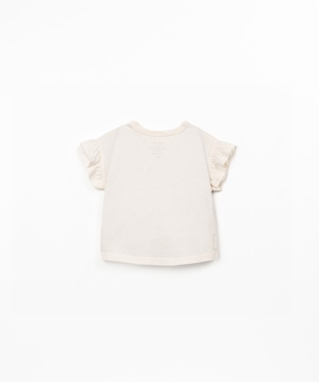 Camiseta de punto de algodón orgánico y reciclado