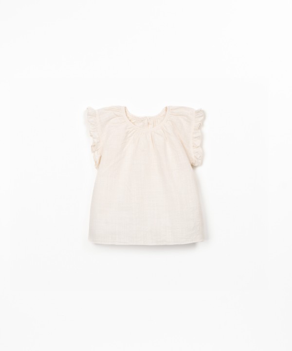 Tunic in organic cotton fabric