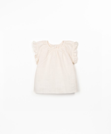 Tunic in organic cotton fabric