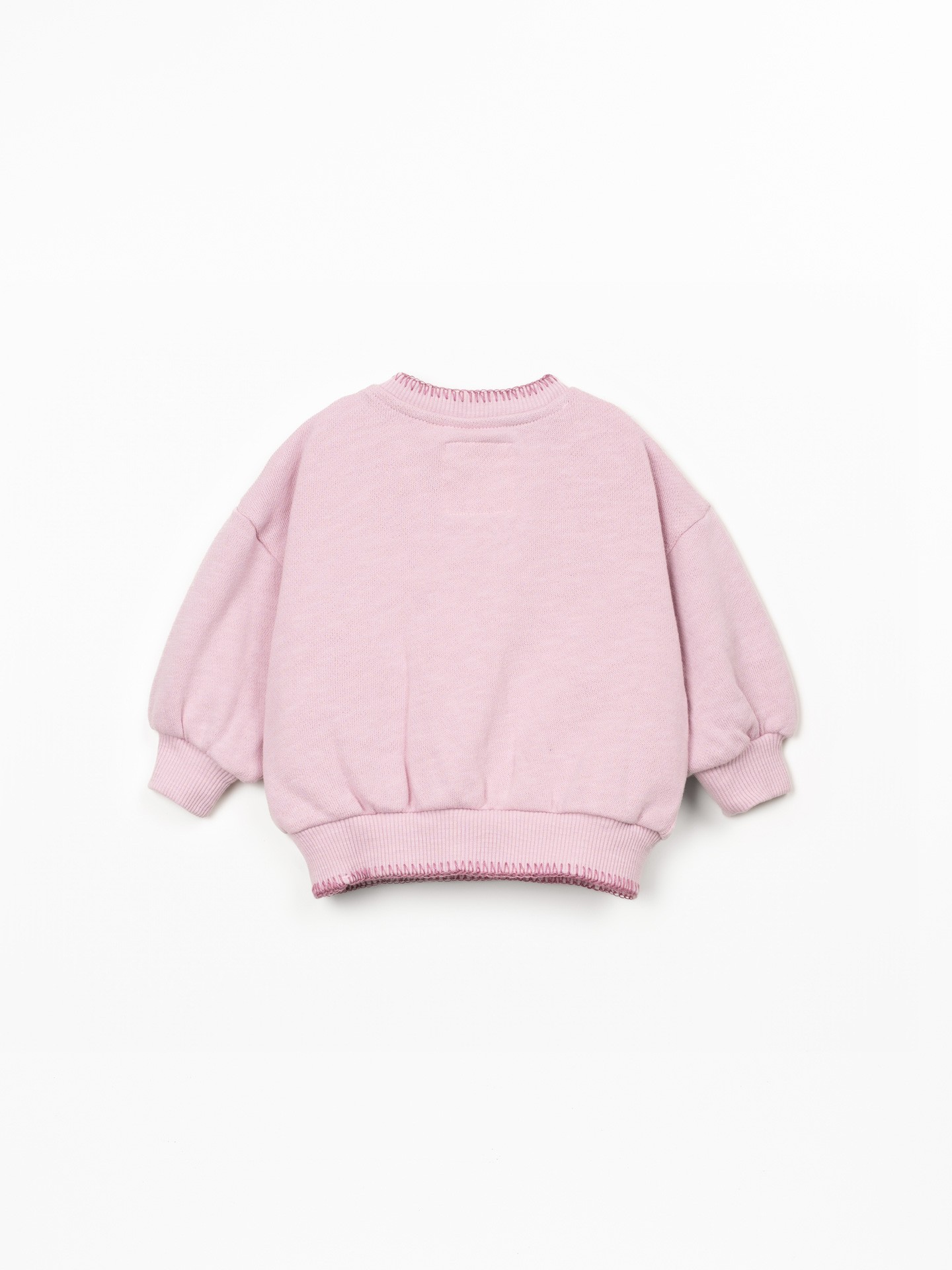 Sweater in blend of natural fibers