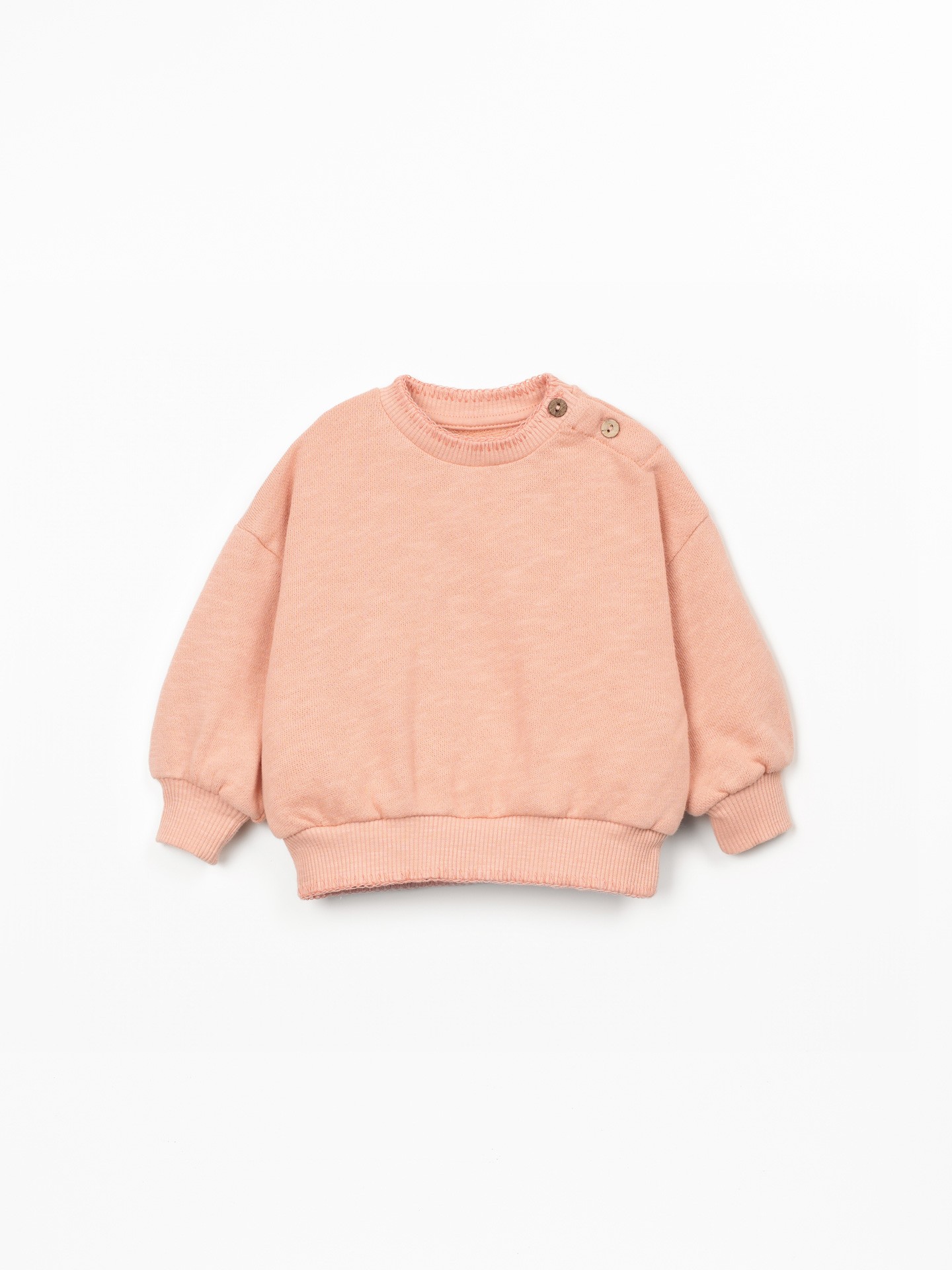 Sweater with a blend of natural fibers