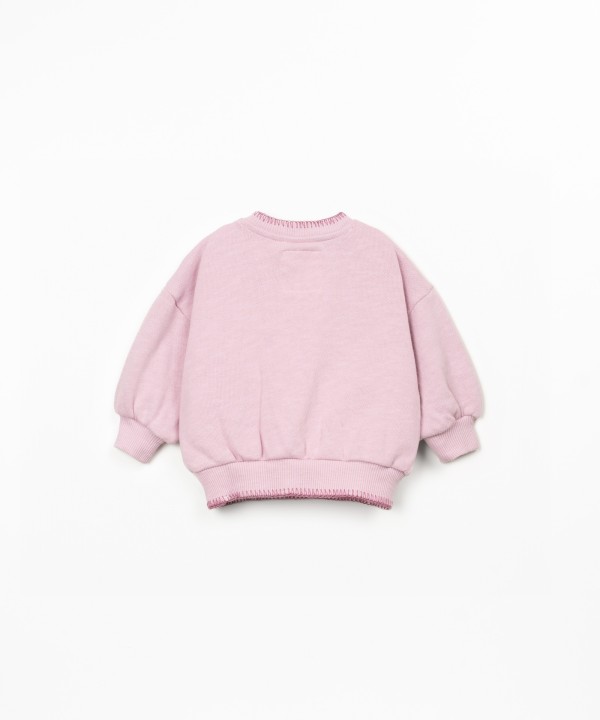 Pull en mélange de fibres naturelles