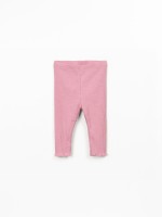 Leggings côtelés en coton biologique Leggings côtelés en coton biologique