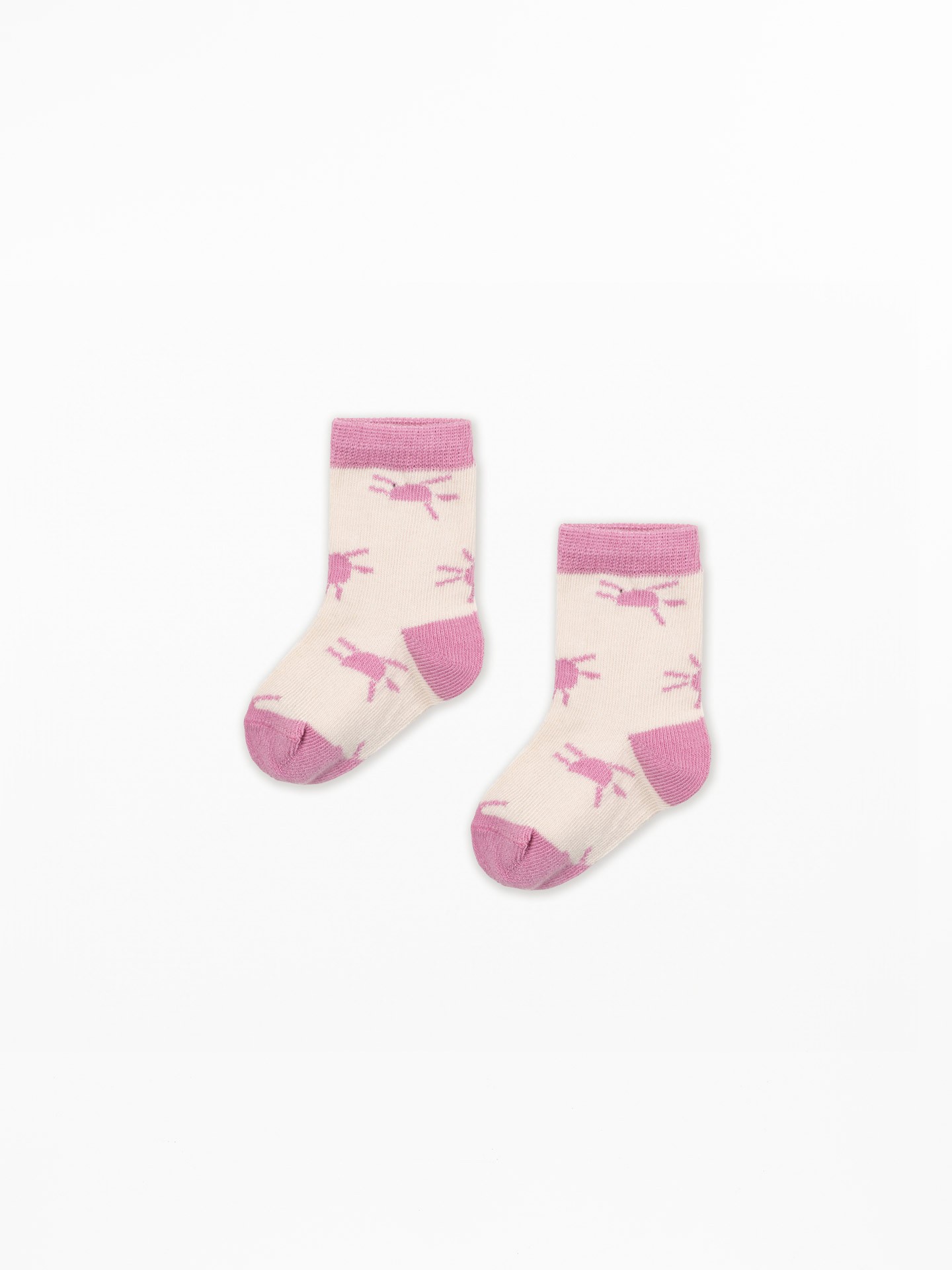 Chaussettes en coton biologique avec imprimé soleil