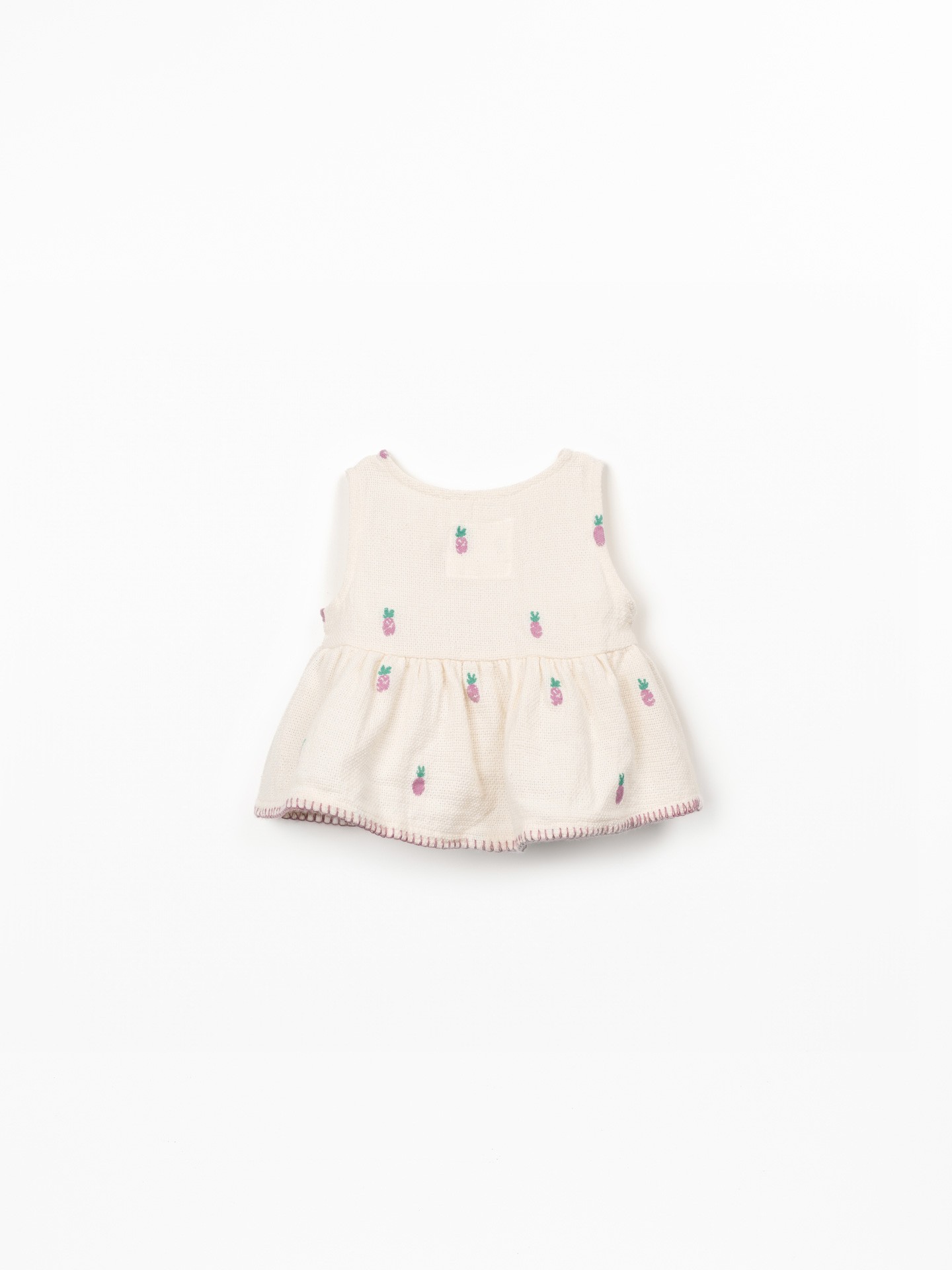 Top con stampa di ananas