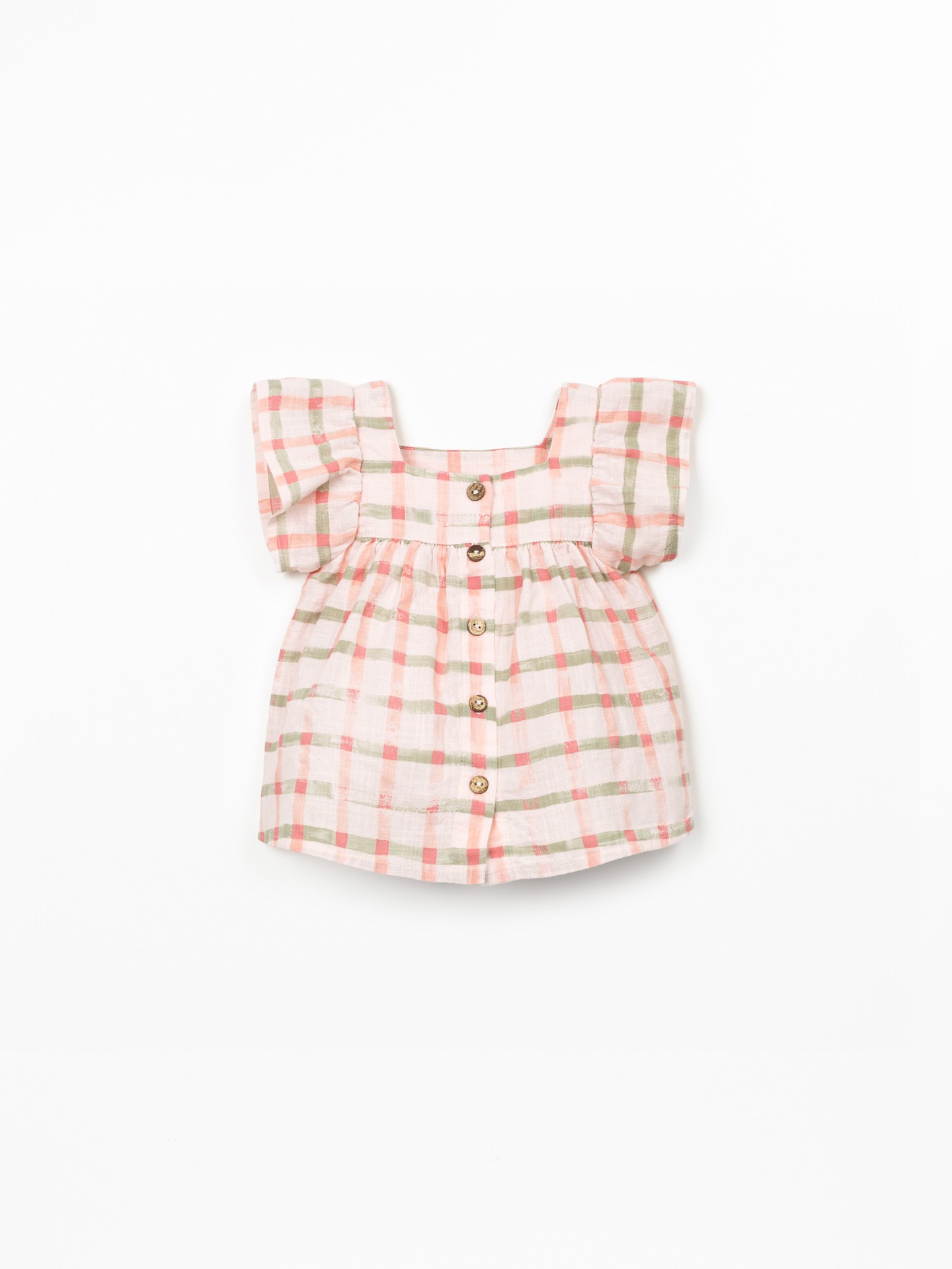 Tunic in organic cotton fabric