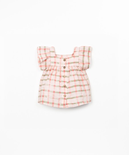 Tunic in organic cotton fabric