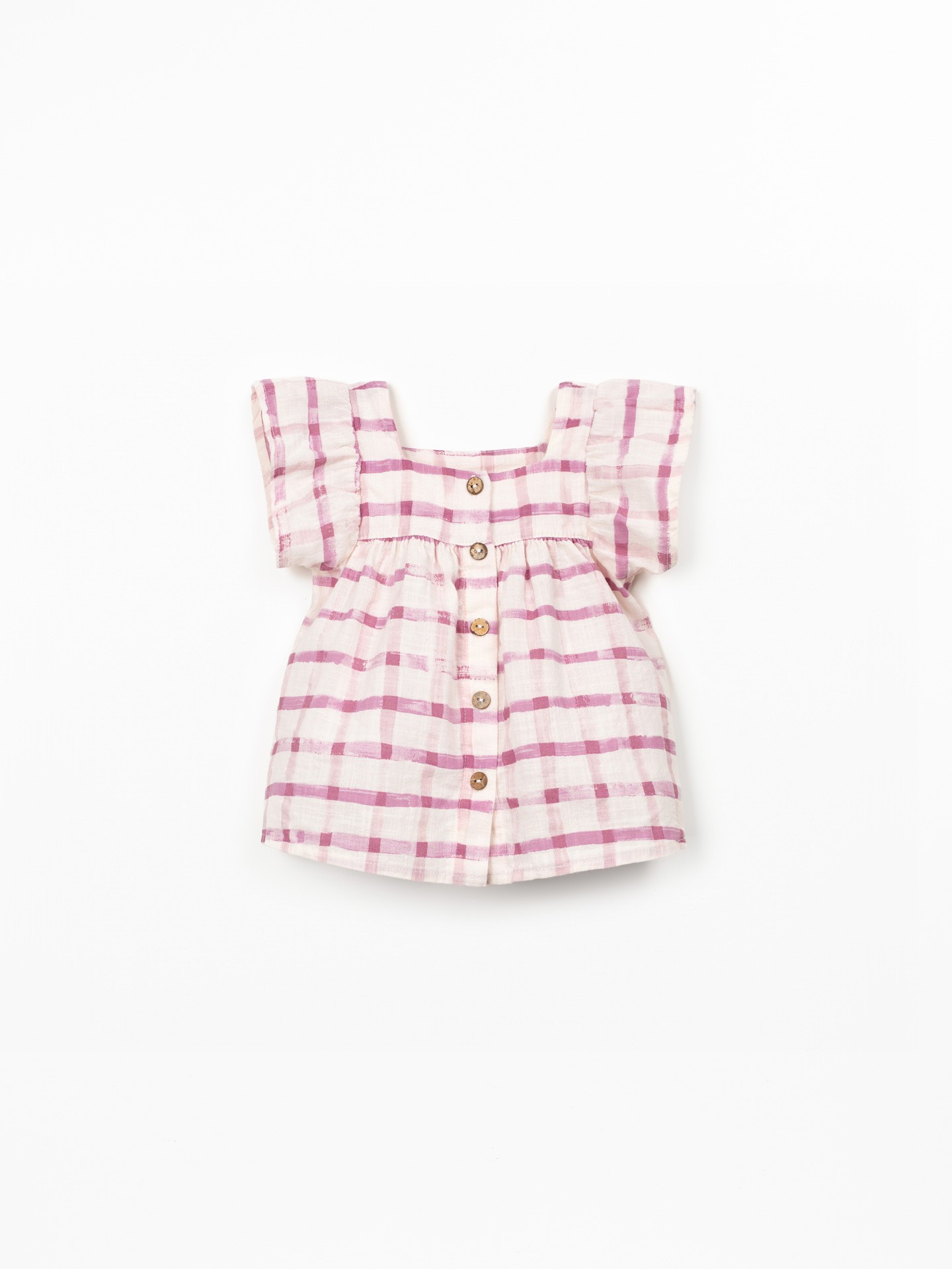 Tunic in organic cotton fabric