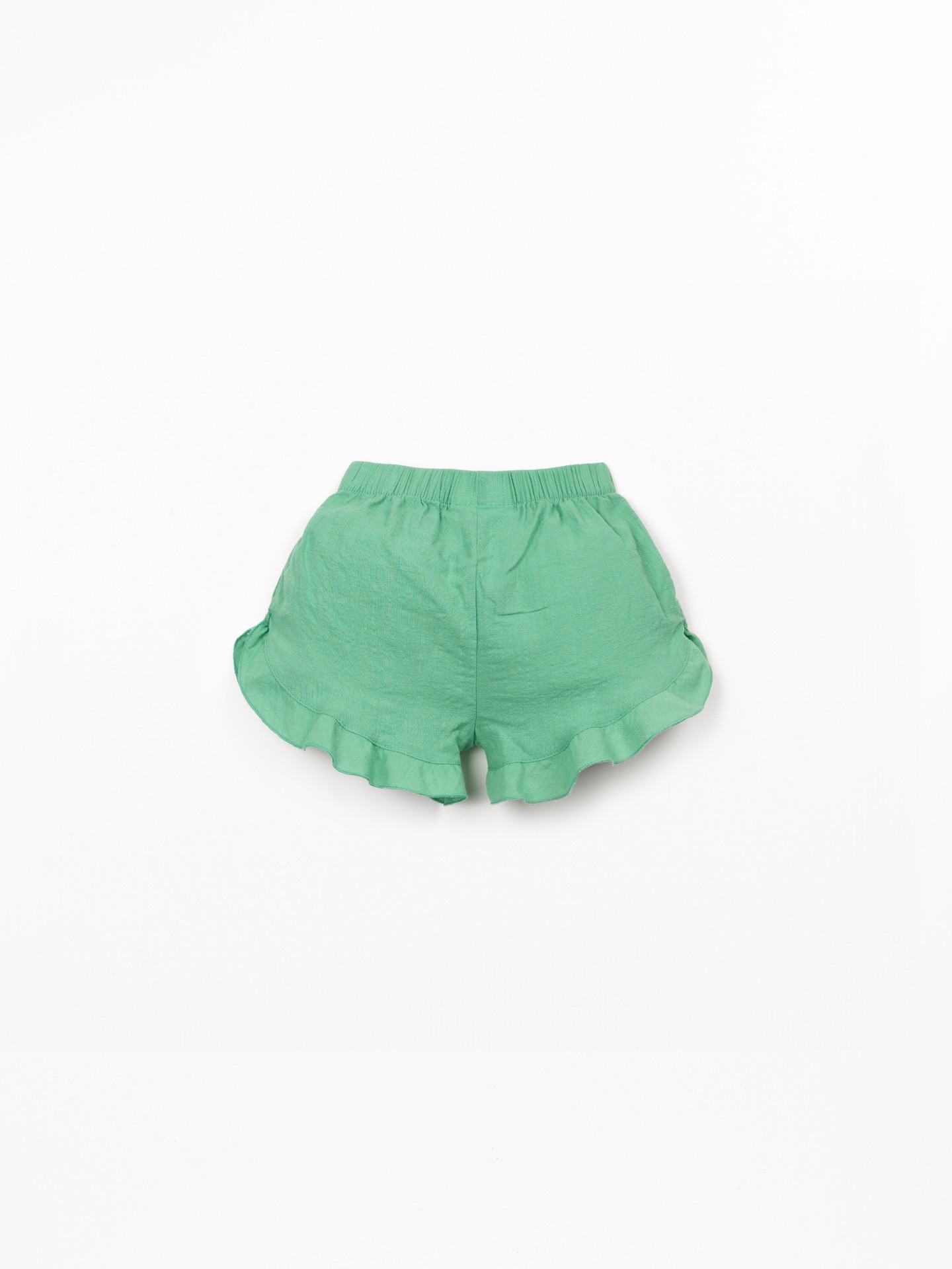 Pantalón corto de tejido de algodón orgánico