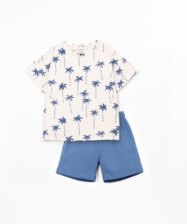 Jersey pyjamas in organic and recycled cotton