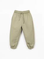 Pantaloni in maglina con miscela di fibre naturali e fibre riciclate