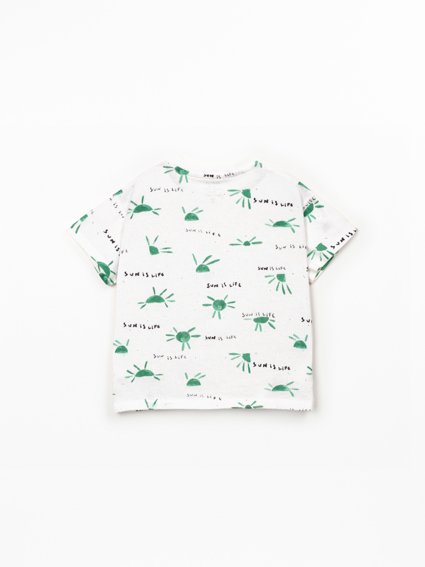 T-shirt anti-UV con stampa del sole