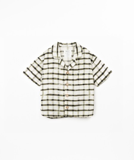 Camisa de tecido com estampado