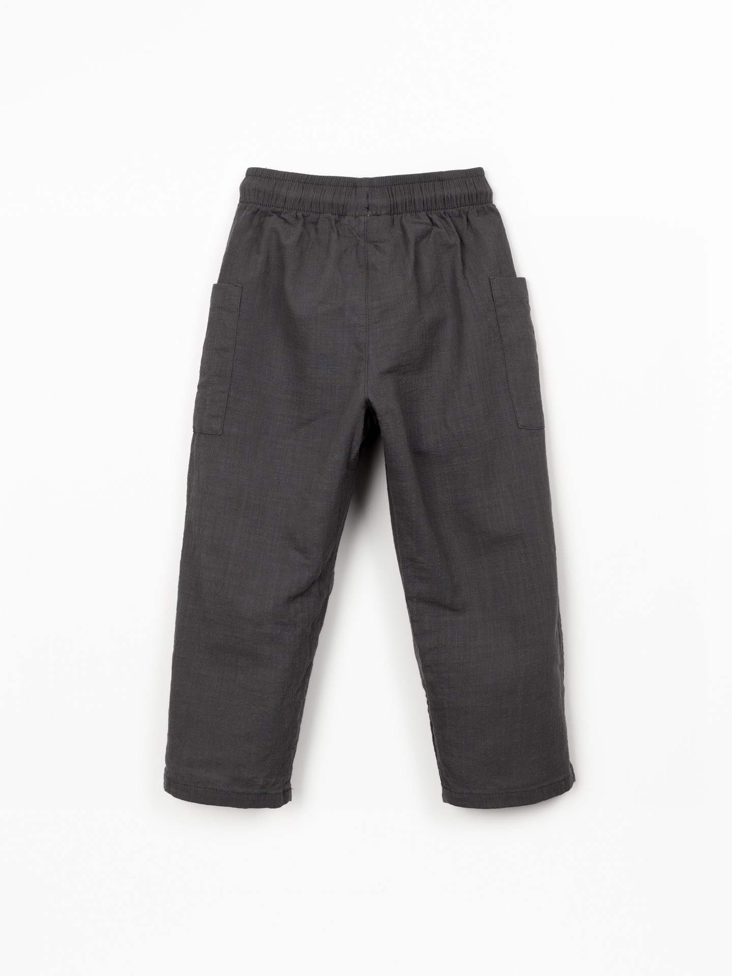 Organic cotton fabric trousers