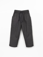 Pantalón de tela de algodón orgánico Pantalón de tela de algodón orgánico