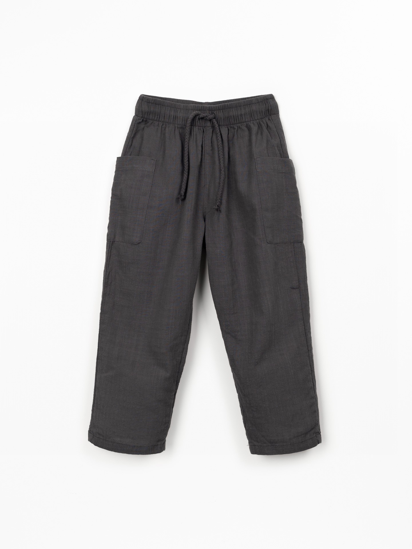 Organic cotton fabric trousers