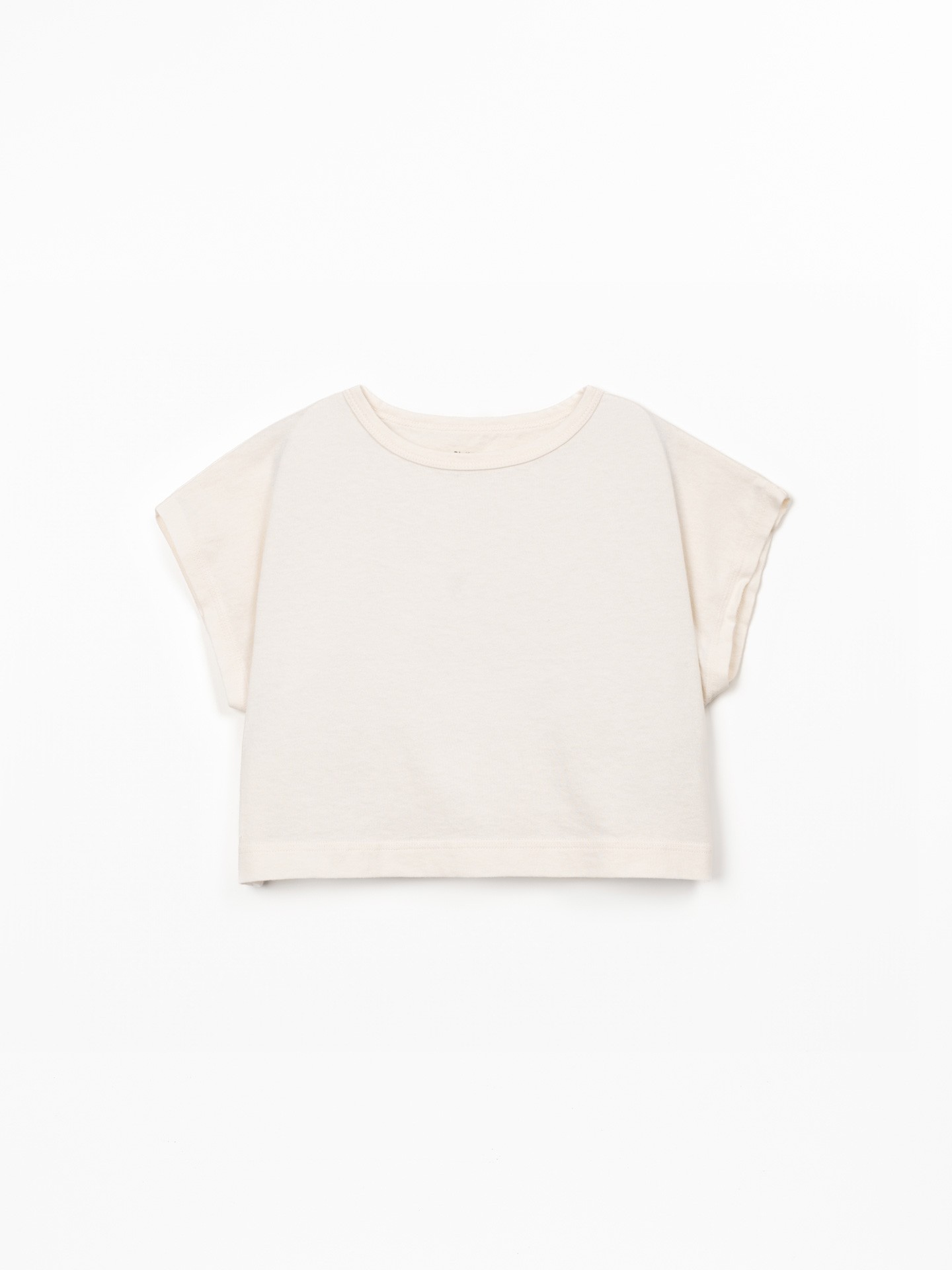 T-shirt in misto cotone biologico e cotone riciclato