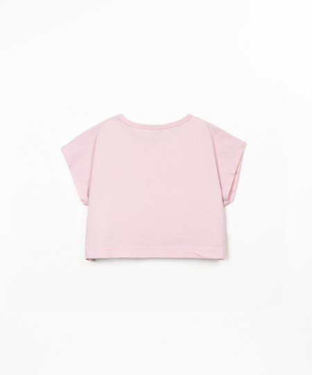 T-shirt en mélange de coton biologique et coton recyclé