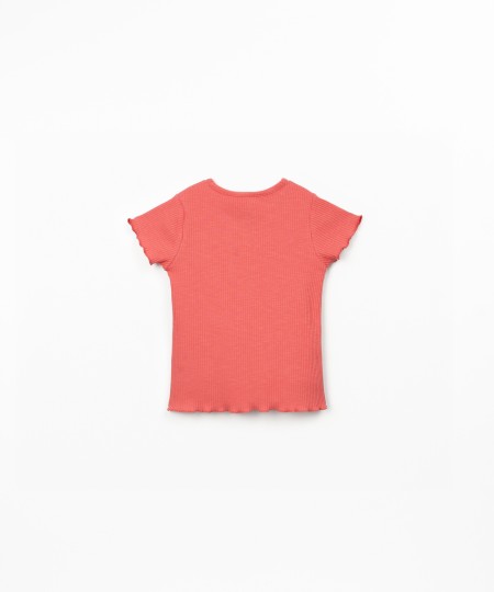 Ribbed jersey t-shirt