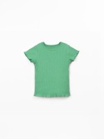Ribbed jersey t-shirt