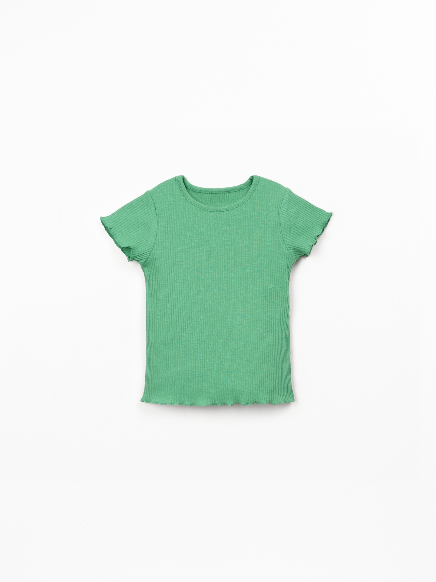 T-shirt en maille côtelée