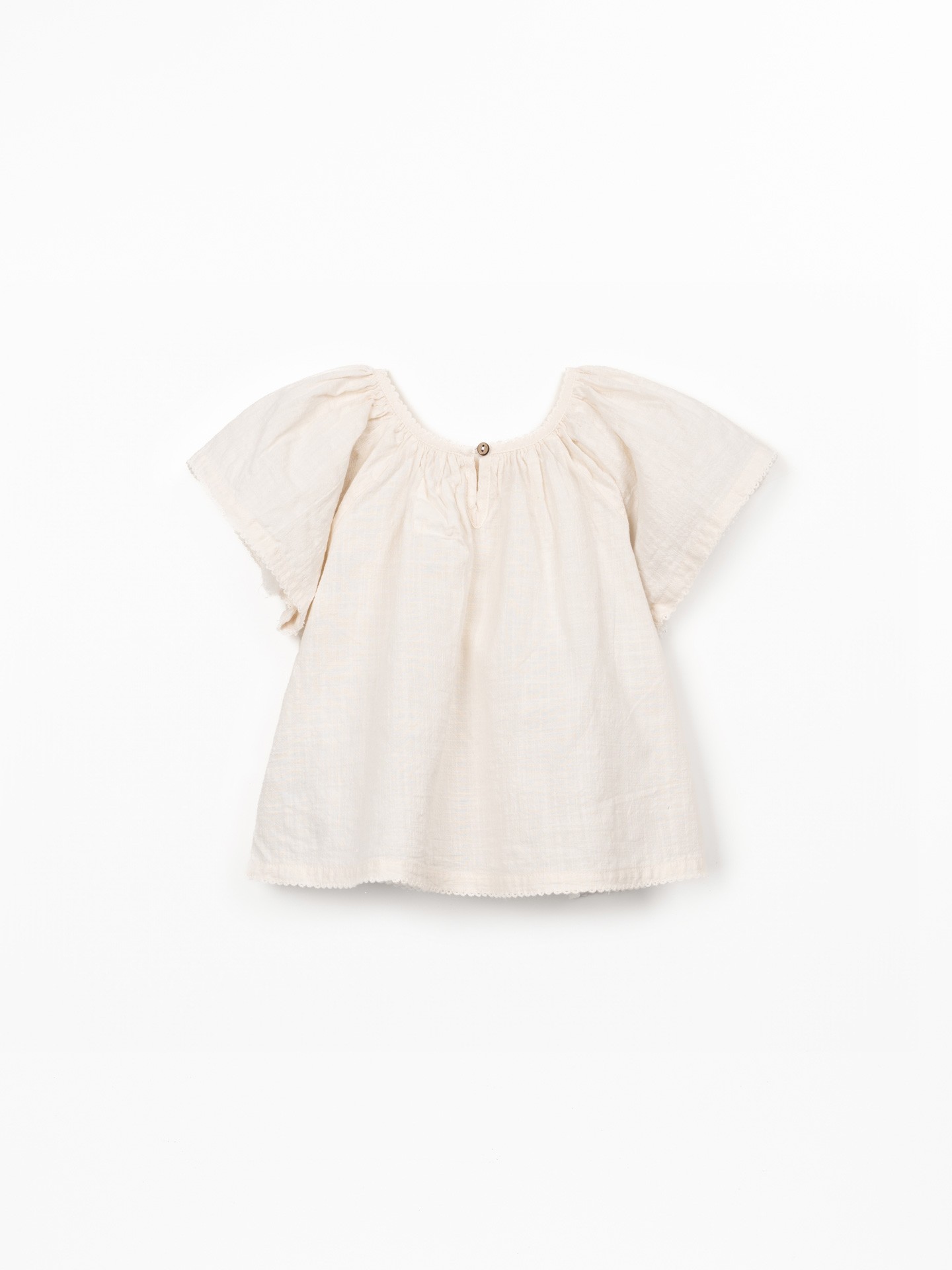 Túnica de tecido em algodão orgânico