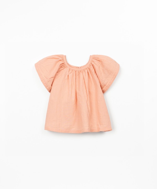 Tunic in organic cotton fabric