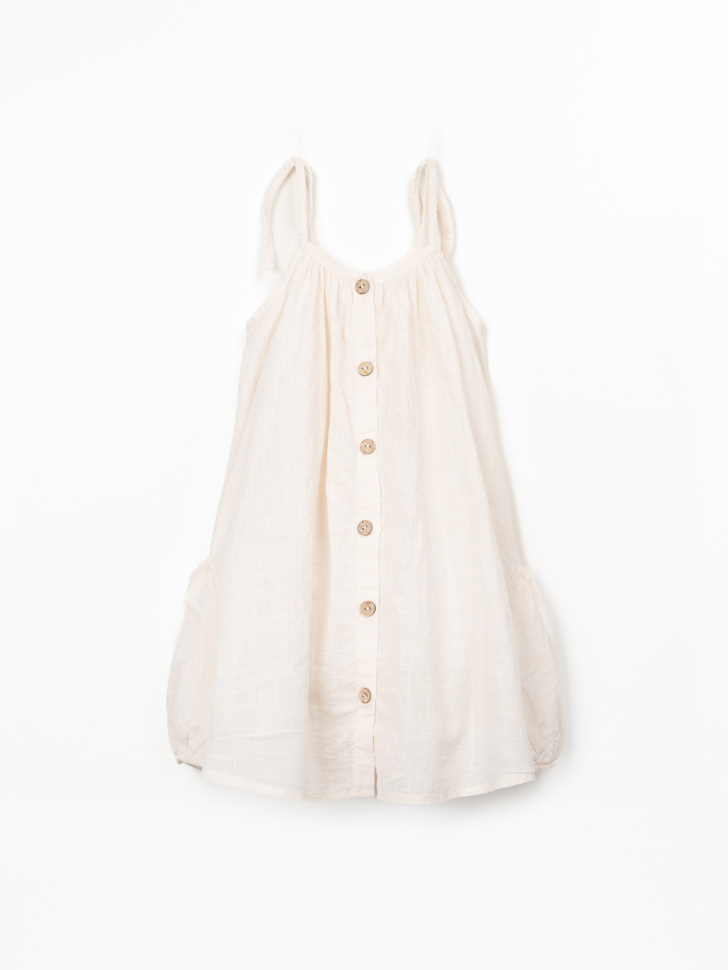 Vestido de tecido em algodão orgânico