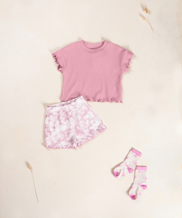 Organic cotton printed pyjamas