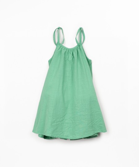 Dress in organic cotton fabric