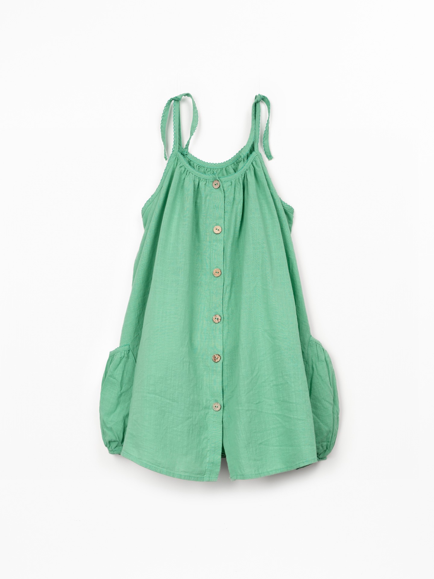 Vestido de tecido em algodão orgânico