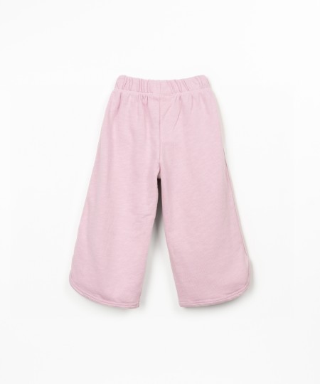 Pantaloni in misto fibre naturali e riciclate