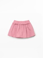 Jupe-short en tissu de coton biologique