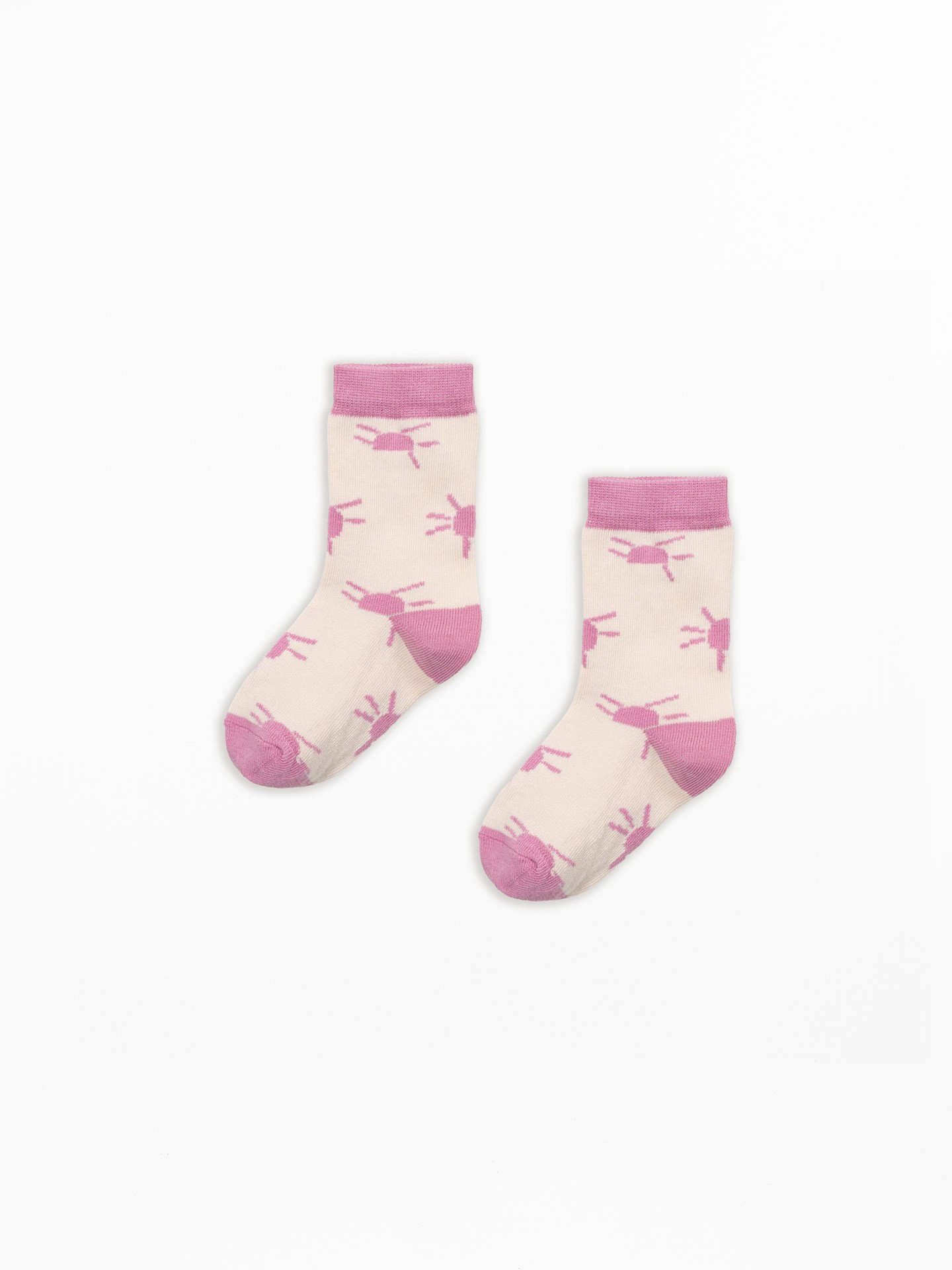 Calcetines jacquard con estampado de pequeñas formas