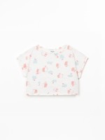 T-shirt � encolure large