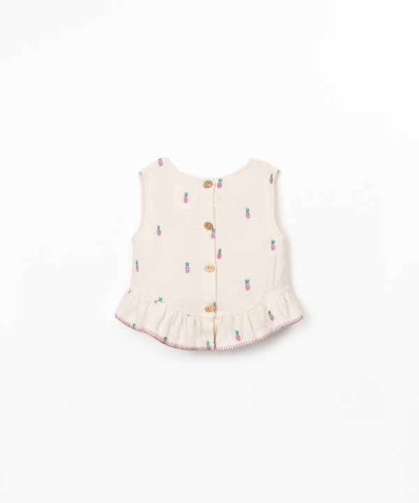 Top with back opening