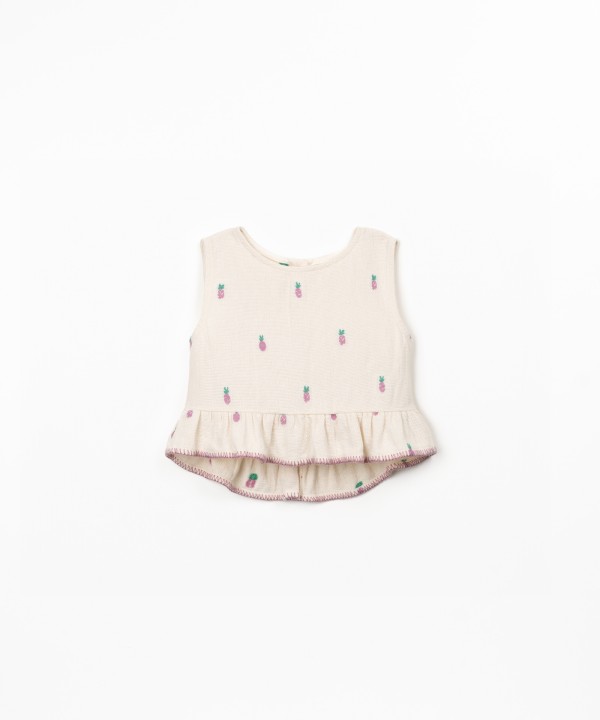 Top with back opening