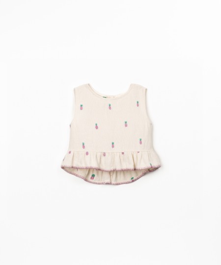 Top with back opening