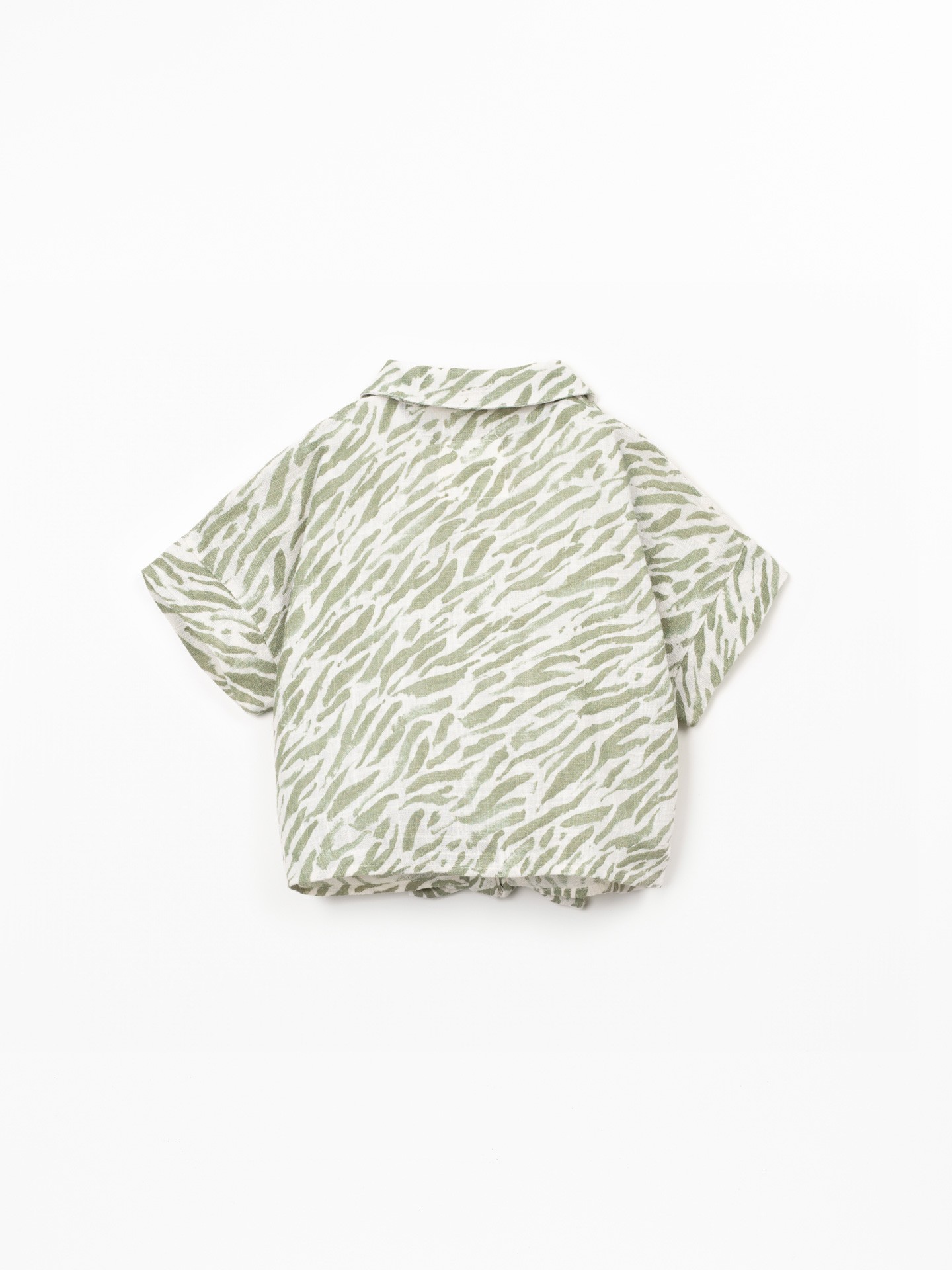 Camisa de algodón orgánico con estampado