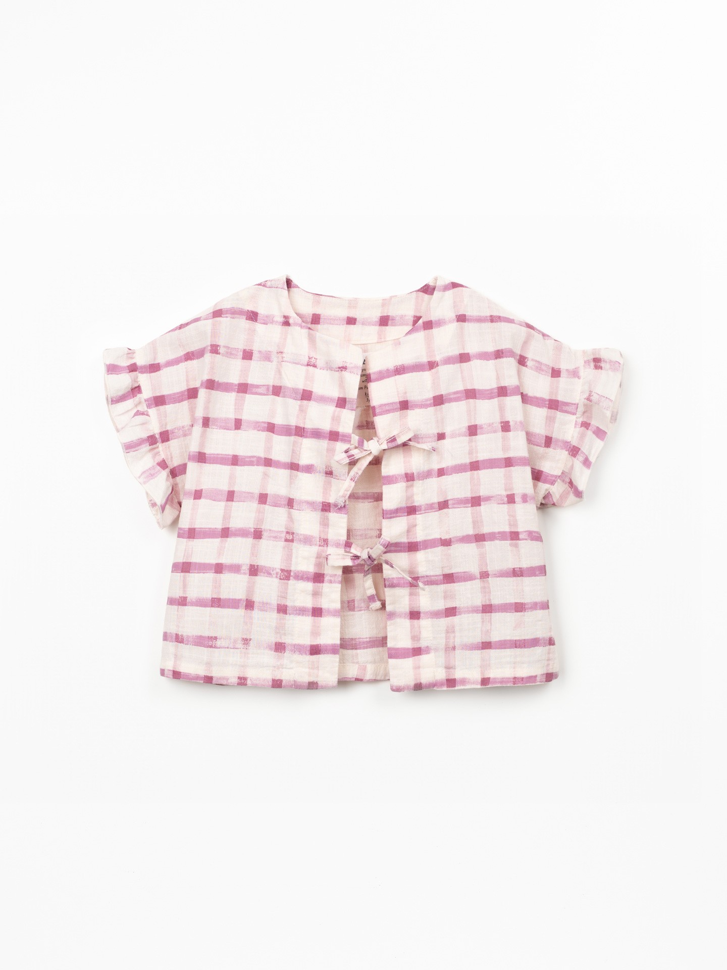 Camicia in tessuto di cotone biologico