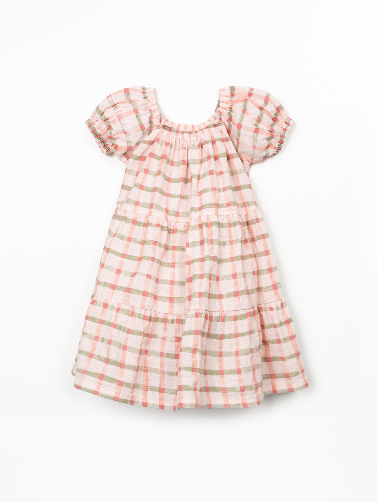 Vestido de tela con estampado