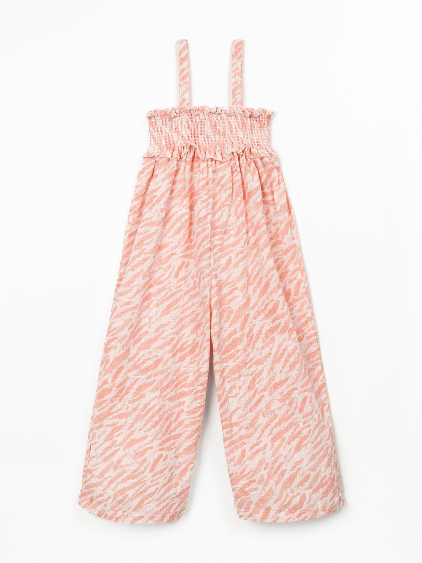 Tuta lunga con stampa zebra