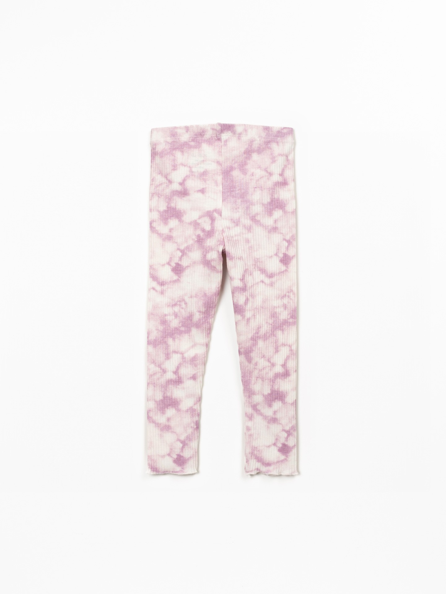 Tie dye printed leggings