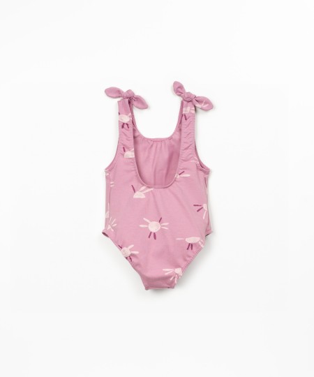 Maillot de bain imprimé en coton biologique