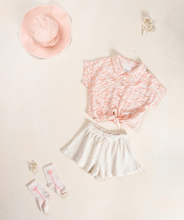 Cappello di cotone con tesa