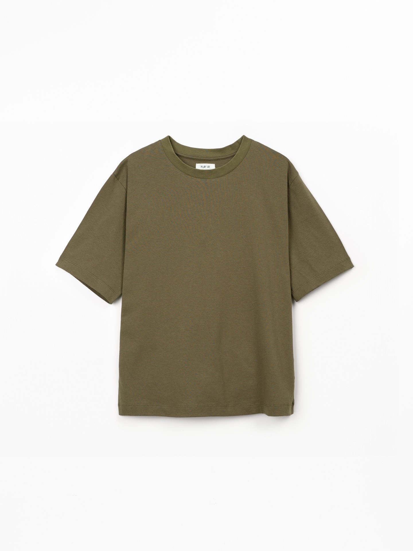 T-shirt en mélange de coton biologique et recyclé