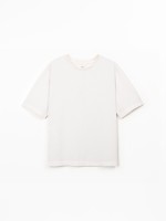 T-shirt em mistura de algod�o org�nico e reciclado